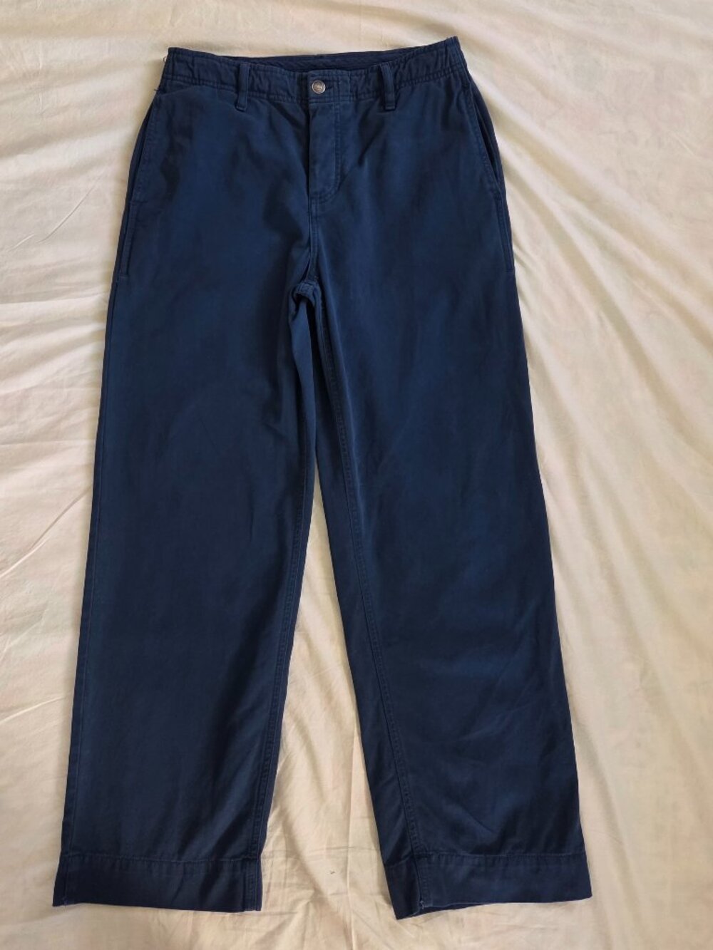 Free People blue pants for women, size 27;